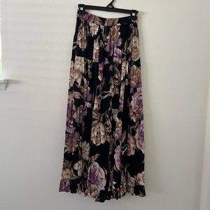 Vintage floral skirt